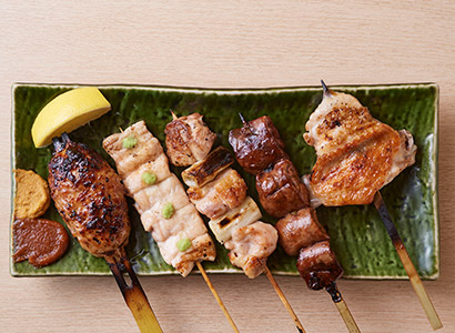 おまかせ焼き鳥5本